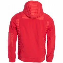 Geographical Norway Parka Chaleur - capuche Manteaux Couleur Rouge -Geographical Norway Soldes 21153128 500 E