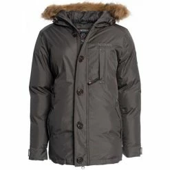 Geographical Norway Doudoune Choupi Manteaux Couleur Noir charbon