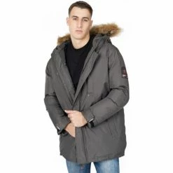 Geographical Norway Doudoune Choupi Manteaux Couleur Gris