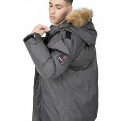 Geographical Norway Doudoune Choupi Manteaux Couleur Gris -Geographical Norway Soldes 21153139 500 D