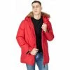 Geographical Norway Doudoune Choupi Manteaux Couleur Rouge -Geographical Norway Soldes 21153140 500 A