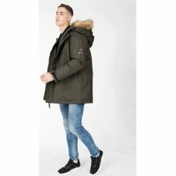 Geographical Norway Doudoune Choupi Manteaux Couleur Kaki -Geographical Norway Soldes 21153144 500 C