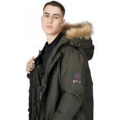 Geographical Norway Doudoune Choupi Manteaux Couleur Kaki -Geographical Norway Soldes 21153144 500 D