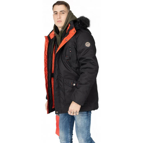 Geographical Norway Ensemble COACH Manteaux Couleur Noir 4 Geographical Norway Ensemble COACH Manteaux Couleur Noir – Image 2