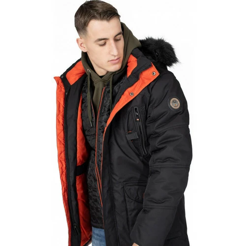 Geographical Norway Ensemble COACH Manteaux Couleur Noir 5 Geographical Norway Ensemble COACH Manteaux Couleur Noir – Image 3