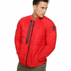 Geographical Norway Parka COMPACT Manteaux Couleur Rouge