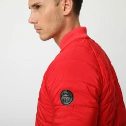 Geographical Norway Parka COMPACT Manteaux Couleur Rouge -Geographical Norway Soldes 21153157 500 C