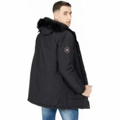 Geographical Norway Doudoune Corse Manteaux Couleur Noir -Geographical Norway Soldes 21153183 500 D