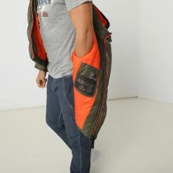 Geographical Norway Anorak Counter Manteaux Couleur Vert -Geographical Norway Soldes 21153193 500 C