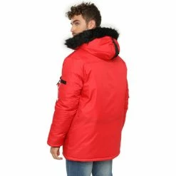 Geographical Norway Doudoune Dagobert Manteaux Couleur Rouge -Geographical Norway Soldes 21153208 500 E