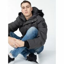 Geographical Norway Veste Dandy - matelassé Manteaux Couleur Gris -Geographical Norway Soldes 21153214 500 D