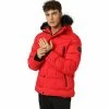Geographical Norway Veste Dandy - matelassé Manteaux Couleur Rouge -Geographical Norway Soldes 21153215 500 A