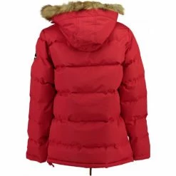 Geographical Norway Parka Dani - effet matelassé Manteaux Couleur Rouge -Geographical Norway Soldes 21153222 500 C