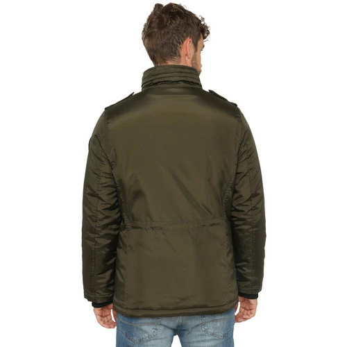 Geographical Norway Parka Divergence - capuche rétractable dans le col Manteaux Couleur Kaki 8 Geographical Norway Parka Divergence - capuche rétractable dans le col Manteaux Couleur Kaki – Image 6