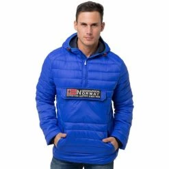 Geographical Norway Veste Duckover - matelassé Manteaux Couleur Bleu