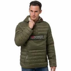 Geographical Norway Veste Duckover - matelassé Manteaux Couleur Kaki