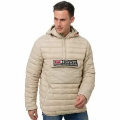 Geographical Norway Veste Duckover - matelassé Manteaux Couleur Beige