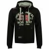 Geographical Norway Sweat sport Flag - capuche Sweats & Polaires Couleur Noir -Geographical Norway Soldes 21153259 500 A