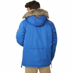 Geographical Norway Doudoune Building Manteaux Couleur Bleu azur -Geographical Norway Soldes 21180820 500 B