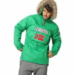 Geographical Norway Doudoune Building Manteaux Couleur Vert