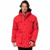 Geographical Norway Parka Coquin - capuche avec bord façon fourrure Manteaux Couleur Rouge 1 Geographical Norway Parka Coquin - capuche avec bord façon fourrure Manteaux Couleur Rouge -Geographical Norway Soldes 21269700 500 A