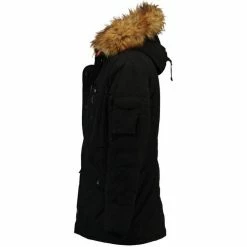 Geographical Norway Parka Danou Manteaux Couleur Noir -Geographical Norway Soldes 21269701 500 B
