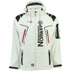 Geographical Norway Softshell Homme Techno 056 Sweats & Polaires Couleur Blanc