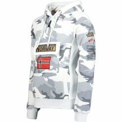 Geographical Norway Sweat camouflage Geo Norway Sweat Gymclass gris Sweats & Polaires Couleur Gris -Geographical Norway Soldes 21317779 500 C