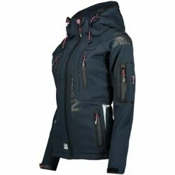 Geographical Norway Softshell Femme Tisland New Sweats & Polaires Couleur Bleu -Geographical Norway Soldes 21321365 500 C