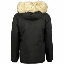 Geographical Norway Parka Homme Bernard EO092 Manteaux Couleur Noir -Geographical Norway Soldes 21322986 500 D