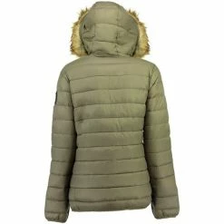 Geographical Norway Doudoune Enfant Clara Hood Fur Manteaux Couleur Kaki -Geographical Norway Soldes 21322989 500 C