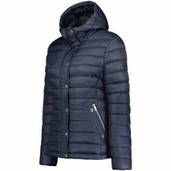 Geographical Norway Doudoune Femme Bubulle Manteaux Couleur Bleu -Geographical Norway Soldes 21439750 500 C