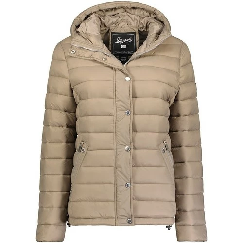 Geographical Norway Doudoune Femme Bubulle Manteaux Couleur Gris -Geographical Norway Soldes 21439753 500 A