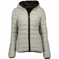 Geographical Norway Veste Anna - tissu matelassé Manteaux Couleur Gris clair