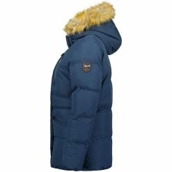 Geographical Norway Doudoune Femme Crown Manteaux Couleur Bleu -Geographical Norway Soldes 21469246 500 C