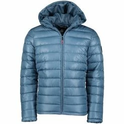 Geographical Norway Doudoune Enfant Calender Hood Manteaux Couleur Bleu