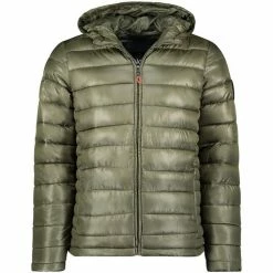 Geographical Norway Doudoune Enfant Calender Hood Manteaux Couleur Kaki