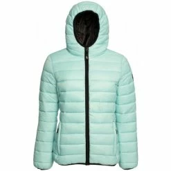 Geographical Norway Veste Anna - tissu matelassé Manteaux Couleur Bleu celeste -Geographical Norway Soldes 21517118 500 B