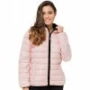 Geographical Norway Veste Anna - tissu matelassé Manteaux Couleur Rose poudre