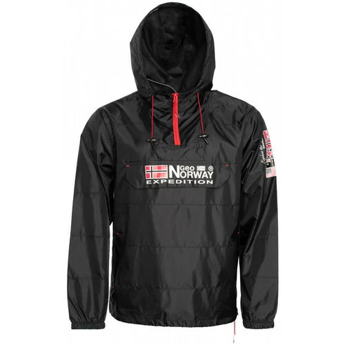 Geographical Norway Coupe-vent Boogee Vestes Couleur Noir 4 Geographical Norway Coupe-vent Boogee Vestes Couleur Noir – Image 2