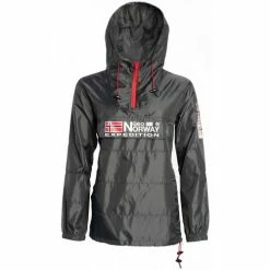 Geographical Norway Coupe-vent Boogee Vestes Couleur Gris foncé -Geographical Norway Soldes 21517122 500 E