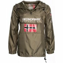 Geographical Norway Veste Brest Vestes Couleur Vert