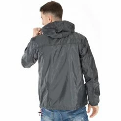 Geographical Norway Coupe-vent Brest - capuche Vestes Couleur Gris foncé -Geographical Norway Soldes 21517130 500 D