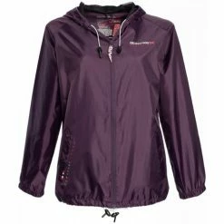 Geographical Norway Coupe-vent Breton - capuche - pourpre Vestes Couleur Violet