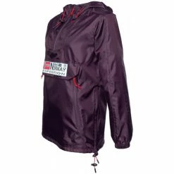 Geographical Norway Veste - parka - coupe-vent sport Choupa - capuche Vestes Couleur Violet -Geographical Norway Soldes 21517152 500 C