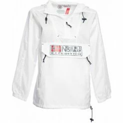 Geographical Norway Veste - parka - coupe-vent sport Choupa - capuche Vestes Couleur Blanc