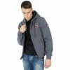 Geographical Norway Sweat sport Glacier - logo - capuche Sweats & Polaires Couleur Gris foncé -Geographical Norway Soldes 21563775 500 A