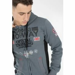 Geographical Norway Sweat sport Gafont - imprimé - capuche Sweats & Polaires Couleur Gris foncé 8 Geographical Norway Sweat sport Gafont - imprimé - capuche Sweats & Polaires Couleur Gris foncé -Geographical Norway Soldes 21563790 500 B