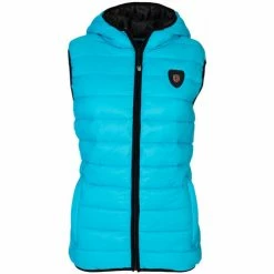 Geographical Norway Gilet sans manches Venus - capuche Manteaux Couleur Turquoise