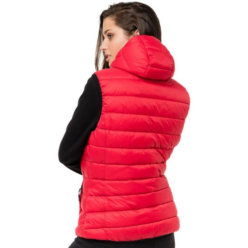 Geographical Norway Doudoune sans manches Venus - matelassé - logo - capuche Manteaux Couleur Rouge 4 Geographical Norway Doudoune sans manches Venus - matelassé - logo - capuche Manteaux Couleur Rouge – Image 2